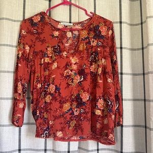 Floral blouse